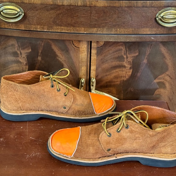 Brother Erongo Vellies Honey Suede Orange Cap Toe main image 4
